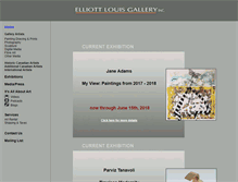 Tablet Screenshot of elliottlouis.com
